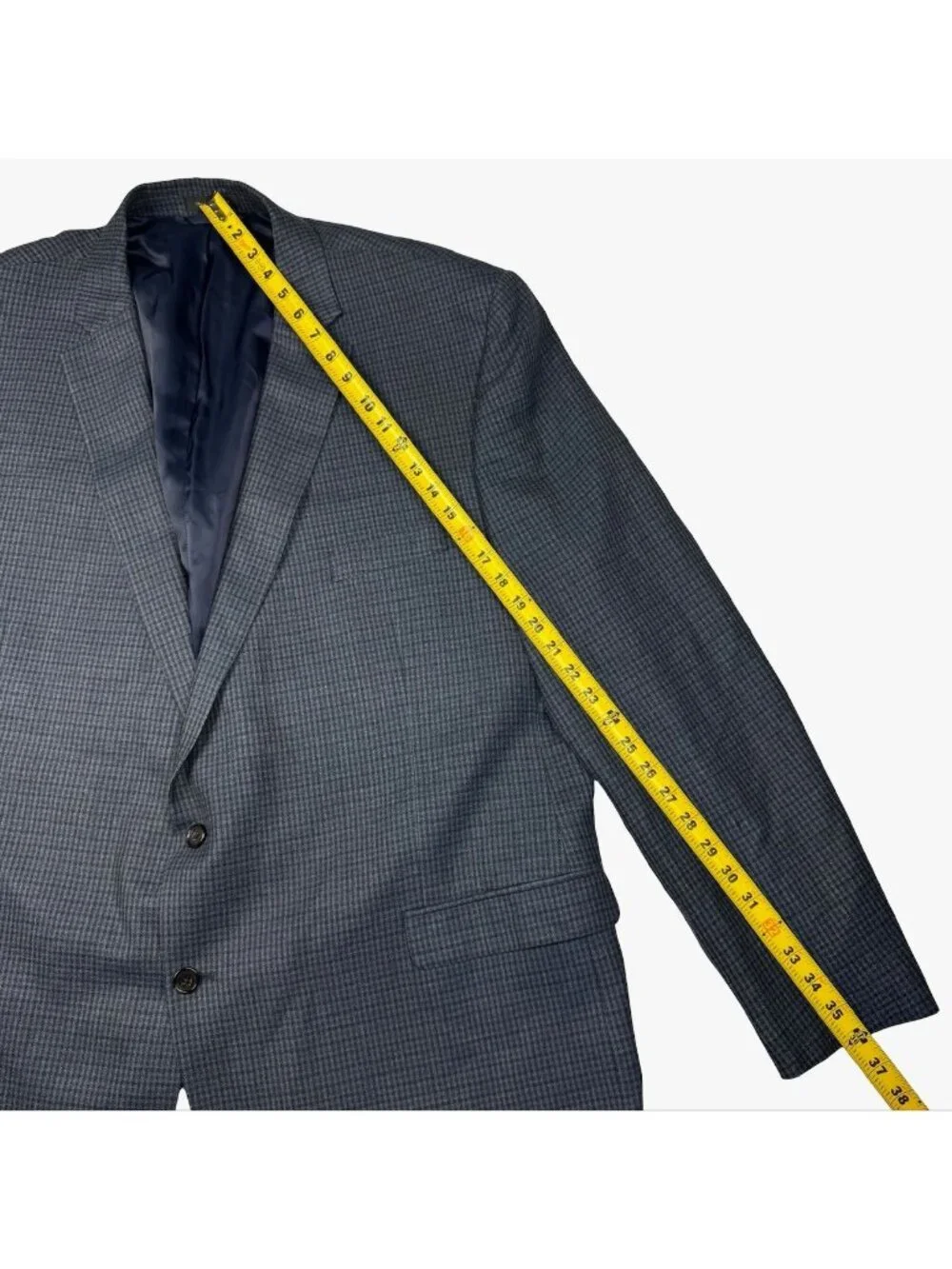 Lauren Ralph Lauren Men's 2-Button Blazer Gray Checkered • 56L